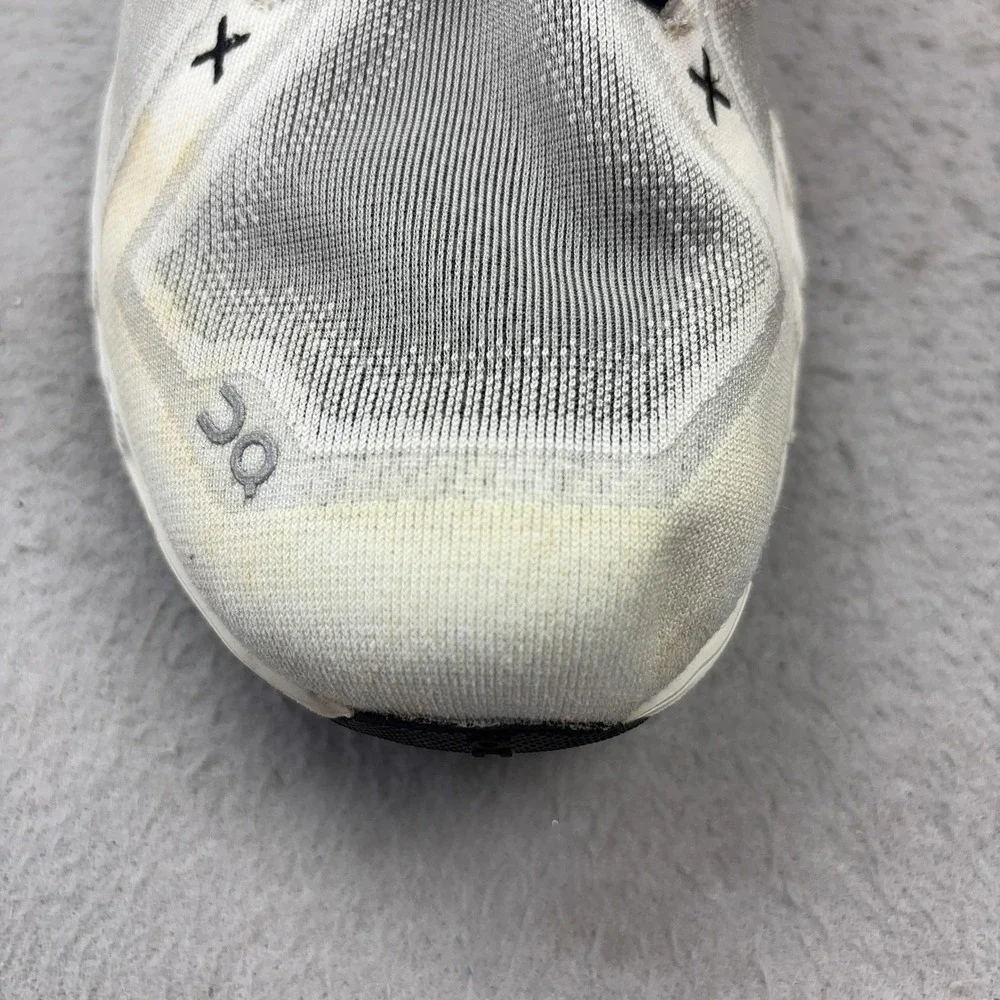On Cloud Shoes Mens Size 13 White Cushioned CloudTec Mesh Running Sneakers